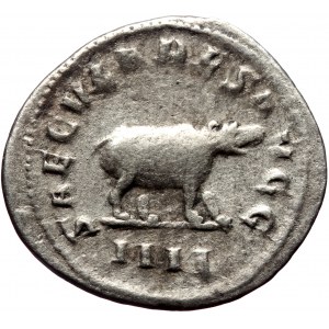 Otacilia Severa (248) AR Antoninianus (Silver, 3.91g, 24mm), Rome 248, Ludi Saeculares issue, commemorating the 1000th