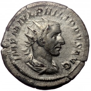 Philip I (244-249). AR, Antoninianus. (Silver, 4.05 g. 23 mm.) Rome.