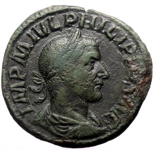 Philippus I (244-249) AE Sestertius, Rome, 244