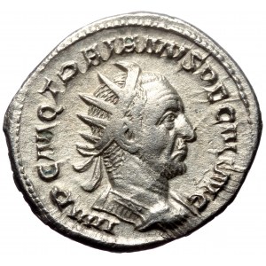 Trajan Decius (249-251). AR, Antoninianus. (Silver, 5.01 g. 22 mm.), Rome.