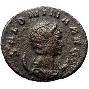 Salonina Augusta (254-268). AE, Antoninianus. (Bronze, 2.95 g. 20 mm.) Rome.