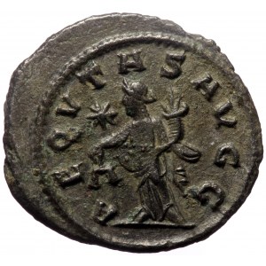 Quietus (260-261) AE, Antoninianus. (Bronze, 3.69 g. 22 mm.) Samosata.