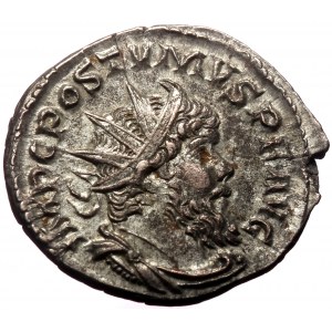 Postumus (260-269) AR Antoninianus, Treveri, 262.