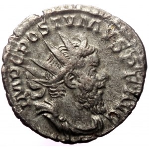 Postumus (260-269) AR Antoninianus, Treveri, 262.