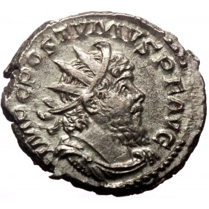 Postumus (260-269) AR Antoninianus. Treveri.