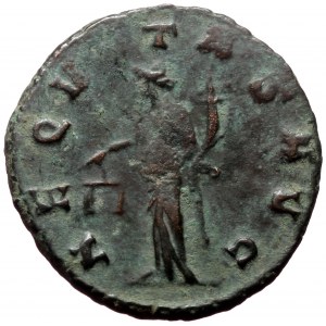 Claudius II Gothicus (268-270). AE, Antoninianus. (Bronze, 3.21 g. 19 mm.) Rome.
