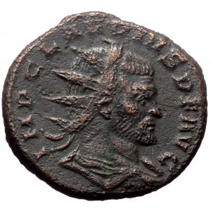 Claudius II Gothicus (268-270). AE, Antoninianus. (Bronze, 4.53 g. 20 mm.) Mediolanum.
