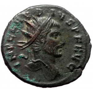 Claudius II Gothicus (268-270). AE, Antoninianus. (Bronze, 3.95 g. 21 mm.) Cyzicus.