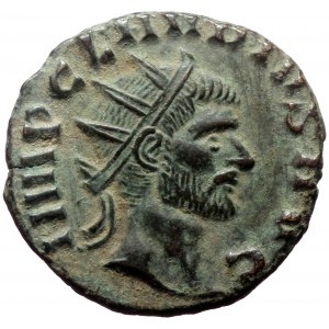 Claudius II Gothicus (268-270). AE, Antoninianus. (Bronze, 3.45 g. 18 mm.) Siscia.