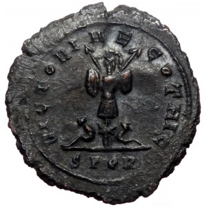 Claudius II Gothicus (268-270). AE, Antoninianus. (Bronze, 3.22 g. 23 mm.) Cyzicus.