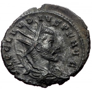 Claudius II Gothicus (268-270). AE, Antoninianus. (Bronze, 3.21 g. 20 mm.) Cyzicus.