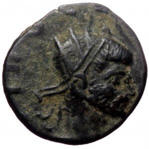 Divus Claudius II Gothicus BI Antoninianus (Bronze, 1.64g, 15mm) Rome, 270-271.
