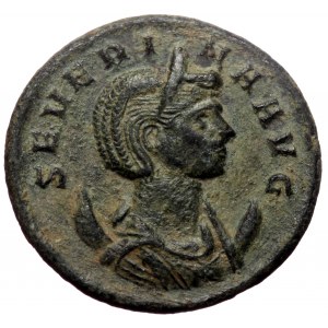 Severina (270-275) AE, Antoninianus. (Bronze, 4.57 g. 21 mm.) Uncertain mint.
