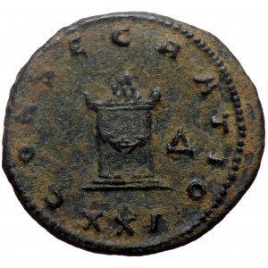Divus Carus (Died 283 AD). AE, Antoninianus. (Bronze, 3.89g, 22mm) Antioch.