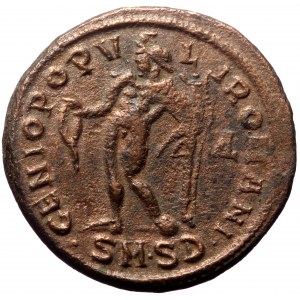 Diocletian (284-305) Serdica AE Follis (Bronze, 26mm 8.1g)