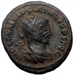 Diocletian (284-305). AE antoninianus (Bronze, 21mm, 3.59g) Antioch, 7th officina, ca 285.
