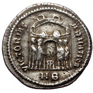 Maximianus (286-305). AR, Argenteus. (Silver, 3.16 g. 19 mm.) Heraclea.