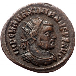 Maximianus Herculius (286-305). AE, Antoninianus. (Bronze, 4.22 g. 20 mm.) Cyzicus.