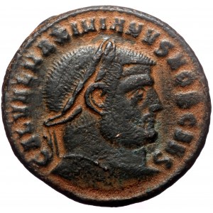 Galerius Maximianus (Caesar, 293-305) Heraclea AE Follis (Bronze, 28mm, 8.26g)