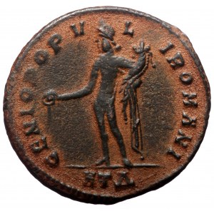 Galerius Maximianus (Caesar, 293-305) Heraclea AE Follis (Bronze, 28mm, 8.26g)