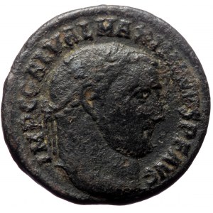 Maximinus II Daia (310-313). AE, Follis. (Bronze, 5.92 g. 24 mm.) Antioch.