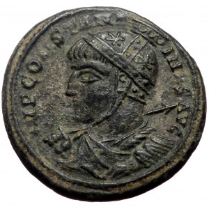 Constantine I The Great (307-337). AE, Follis. (Bronze, 3.28 g. 18 mm.) Sisicia.