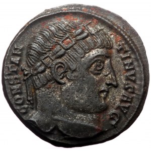 Constantine The Great (307-337) AE silvered follis, Antioch, 2nd officina, 327-329