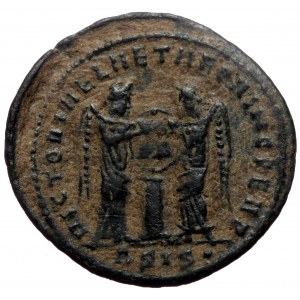 Constantine I The Great (307-337). AE, Follis. (Bronze, 2.96 g. 21 mm.) Siscia.