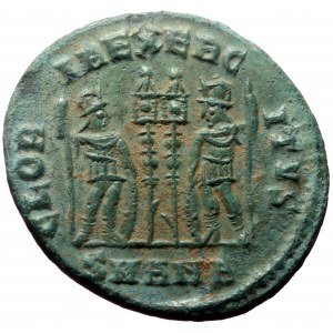 Constantine I The Great (306-310). AE, Follis. (Bronze, 2.48 g. 17 mm.) Antioch.