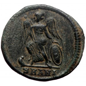 Constantine I The Great (307-337). AE, Follis. (Bronze, 2.32 g, 18mm) Antioch. Commemorative Series.