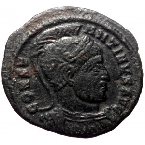 Constantine The Great (307/310-337) AE follis (Bronze, 2.56g, 19mm) Ticinium, 319-320