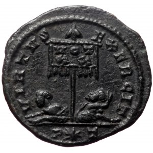 Constantine The Great (307/310-337) AE follis (Bronze, 2.56g, 19mm) Ticinium, 319-320