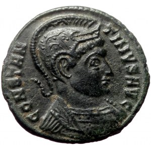 Constantine I 'the Great' (307/310-337) AE Follis (Bronze, 2,30g, 18mm) Treveri, 323.