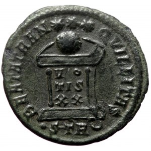 Constantine I 'the Great' (307/310-337) AE Follis (Bronze, 2,30g, 18mm) Treveri, 323.