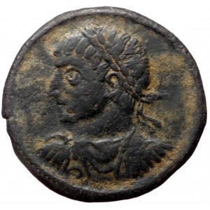 Crispus as Caesar (316-326). AE, Follis. (Bronze, 5.70 g. 20 mm.) Antioch mint, 2nd officina.