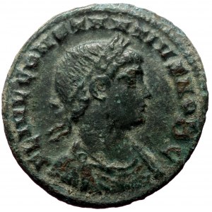 Constantius II as Caesar (324-337). AE, Follis. (Bronze, 2.10 g. 19 mm.) Constantinople.