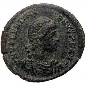Valentinianus II (375-392). AE, Maiorina. (Bronze, 4.87 g. 23 mm.) Nicomedia.
