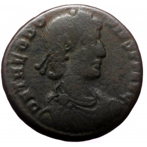 Theodosius I (379-395) AE follis Siscia, 379-383.