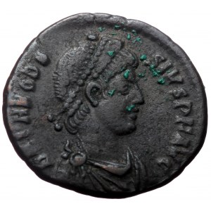 Theodosius I (379-395) AE follis, Antioch, 392-395.