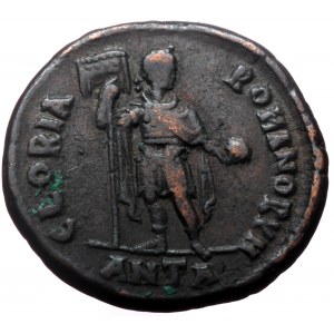 Theodosius I (379-395) AE follis, Antioch, 392-395.