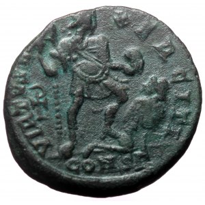 Arcadius (383-408) AE follis, Constantinople, 383-388.