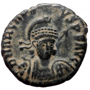 Arcadius (383-408) AE Follis (Bronze, 2,37g, 17mm) Cyzicus