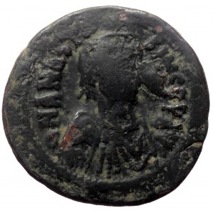 Anastasius I. AE, Follis, (Bronze, 15.93 g, 33 mm) Constantinople. 491-518 AD.