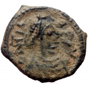 Tiberius II Constantine, AE, Pentanummium (Bronze, 6.47 g. 20 mm.) Constantinople, 578-582 AD.
