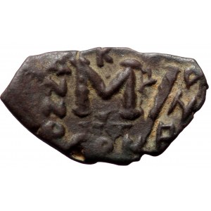 Heraclius, Heraclius Constantine & Martina (610-641) AE Follis (Bronze, 3,20g, 25mm) Constantinople