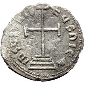 Constantine IV Pogonatus and Irene (780-797) AR Miliaresion (Silver, 20mm, 1.86 g)