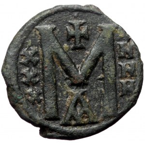 Michael II the Armorian and 'Stammerer' (820-829) AE Follis (Bronze, 5,73g, 23mm)