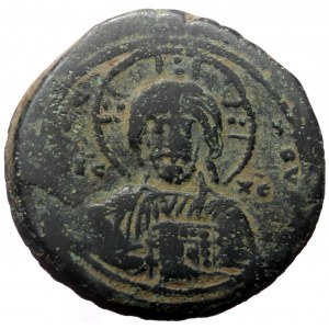 Anonymous. Class A2. Time of Basil II-Constantine VIII (976-1035) AE follis (Bronze, 14.72g, 31mm) Constantinople.