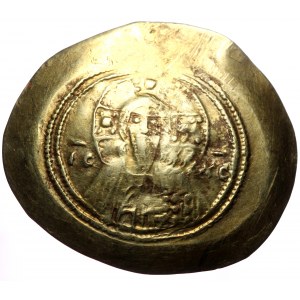 Michael VII Ducas, AV, Histamenon Nomisma (Gold 4.31 g. 31 mm.) Constantinople, 1071 - 1078 AD.