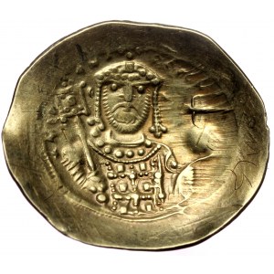 Michael VII Ducas, AV, Histamenon Nomisma (Gold 4.33 g. 29 mm.) Constantinople, 1071 - 1078 AD.